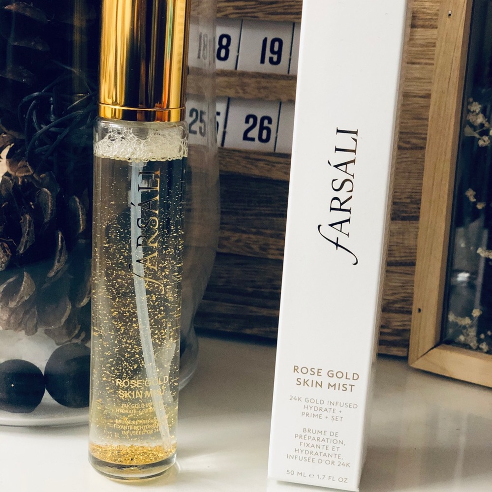 Farsali Rose Gold 24K Skin Mist✨